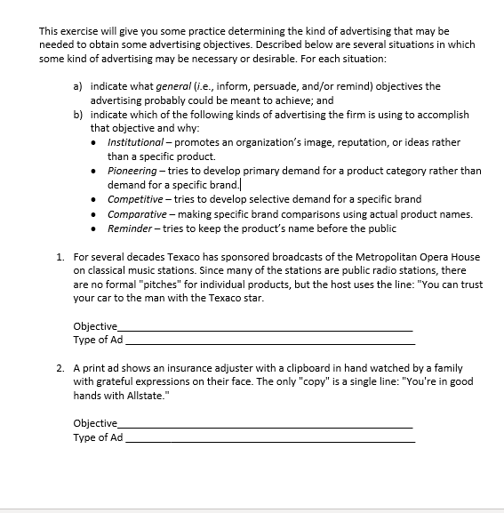 This exercise will give you some practice