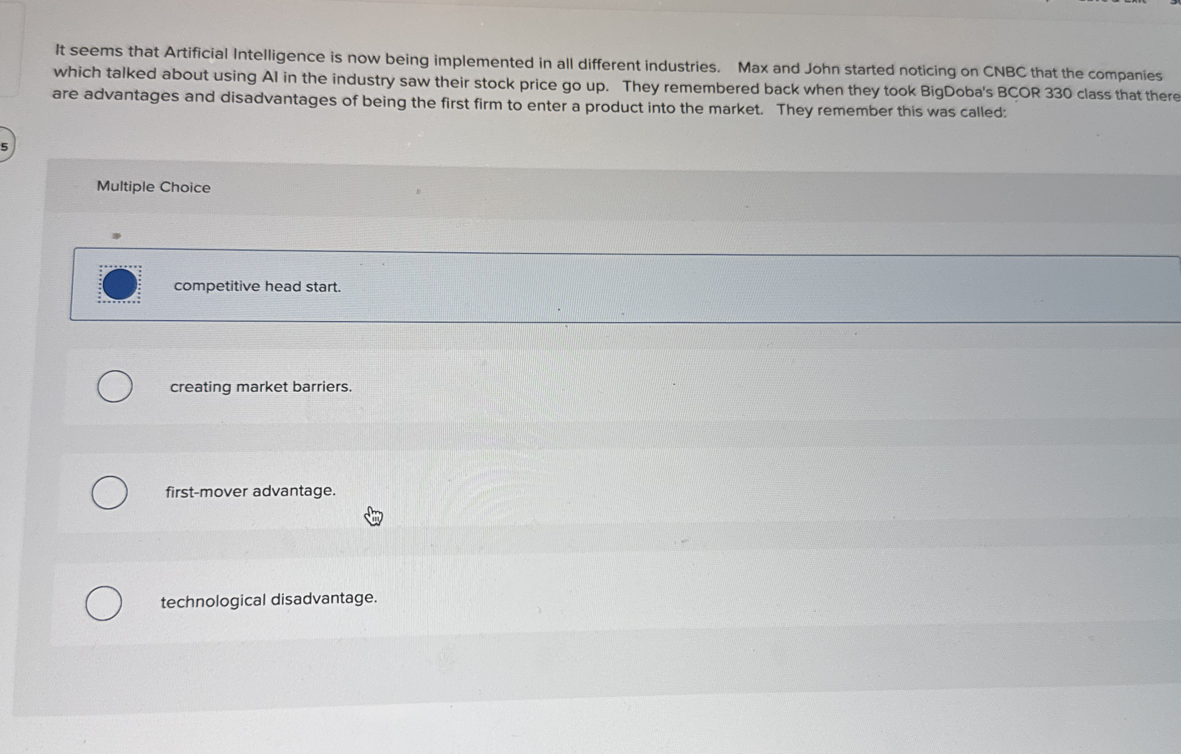 abled: Part 4 Test ( 1 1 - 1 3 ) Saved What is a