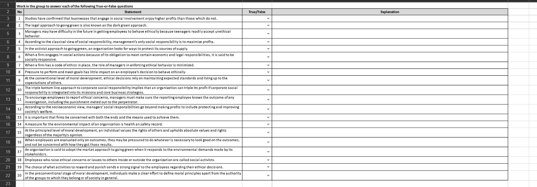 I need help with my homework from questions 5 -