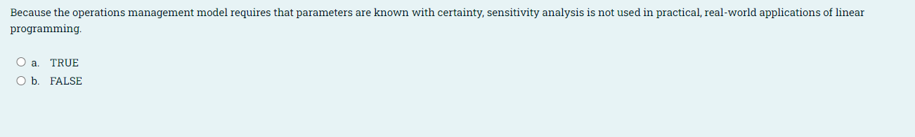 At any iteration of the solution algorithm for a