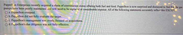 Strategic Management Course Pappelbon Enterprises