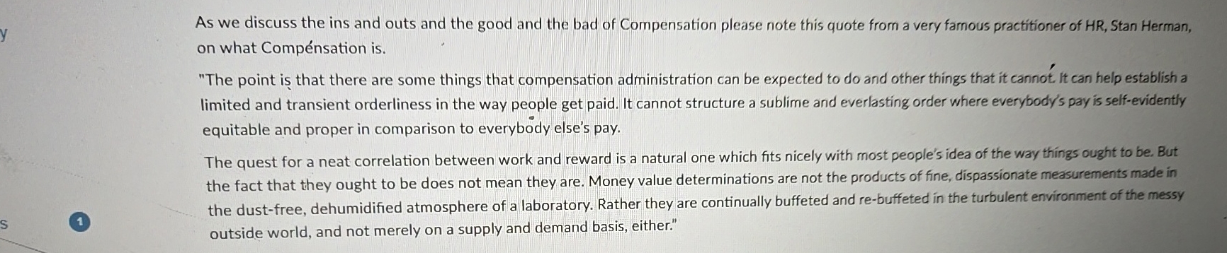 As we discuss the ins and outs and the good and