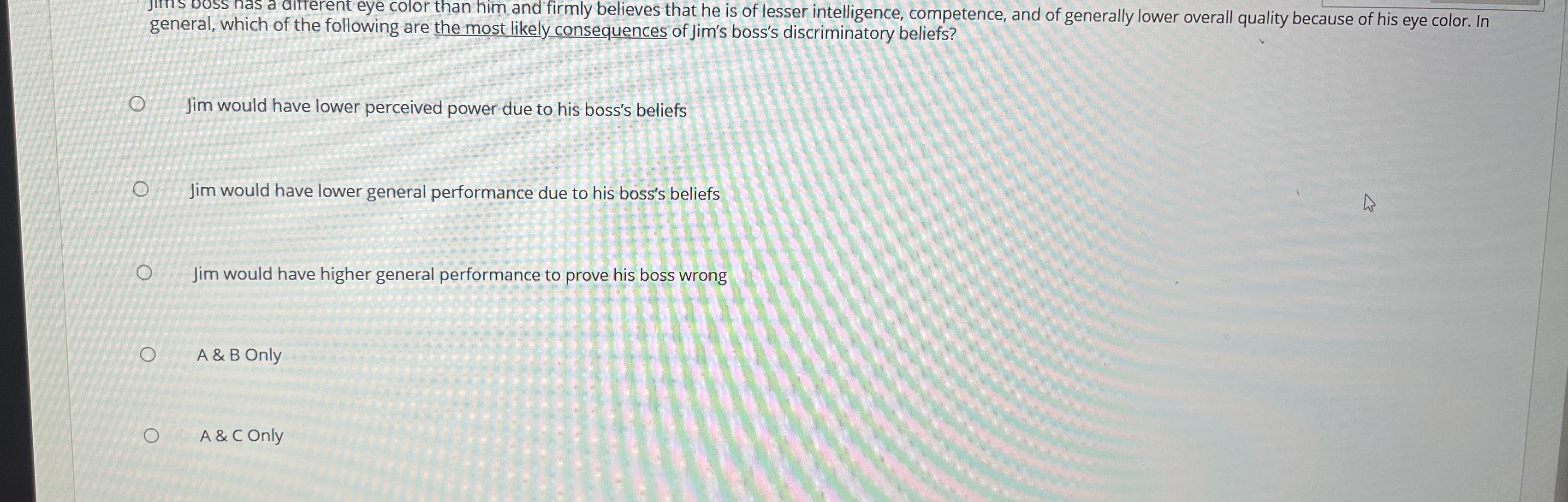 J general, which of the following are the most