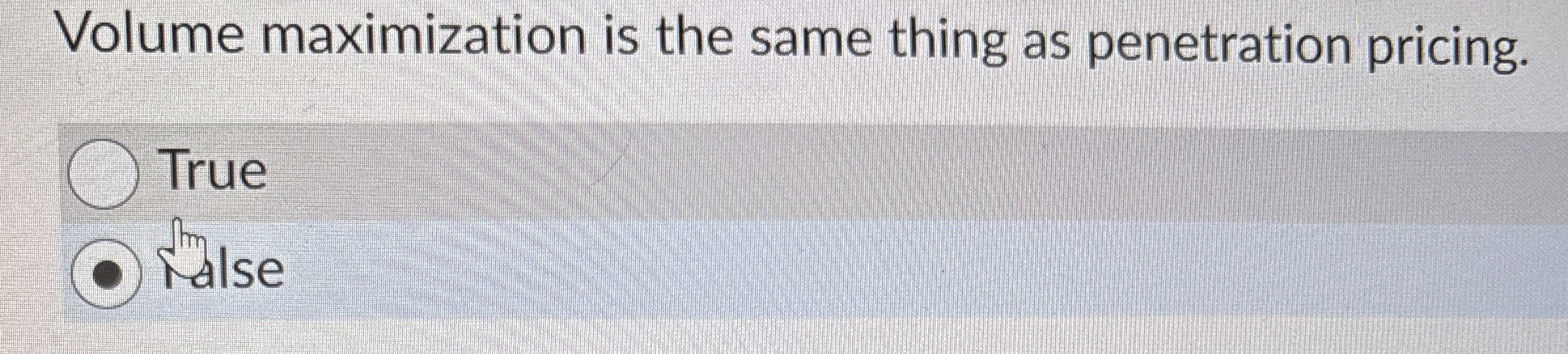 Volume maximization is the same thing as