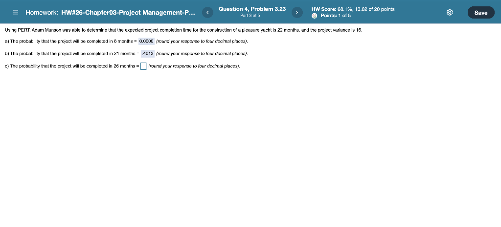E Homework: HW#26-Chapter03-Project