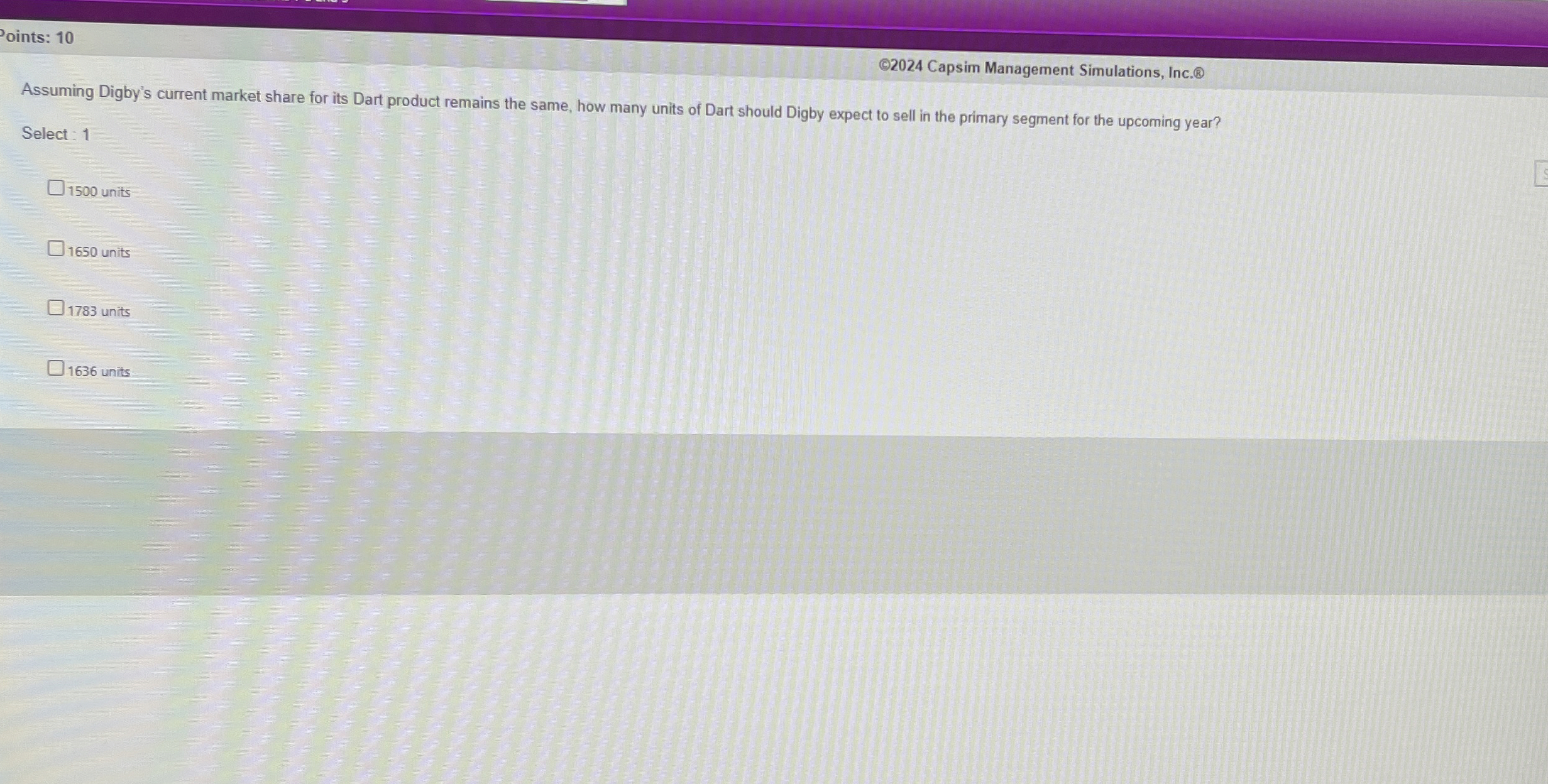 Capsim Management Simulations, Inc Assuming