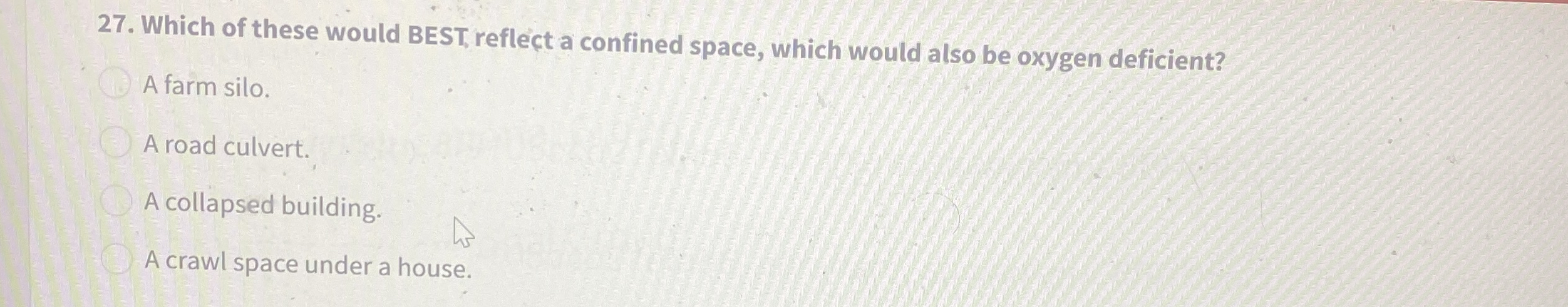 Time On This Question: 1 1 . What is one of the