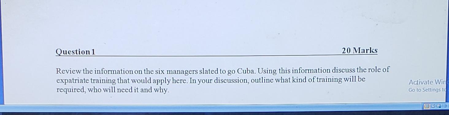 Please help with my International Human Resource