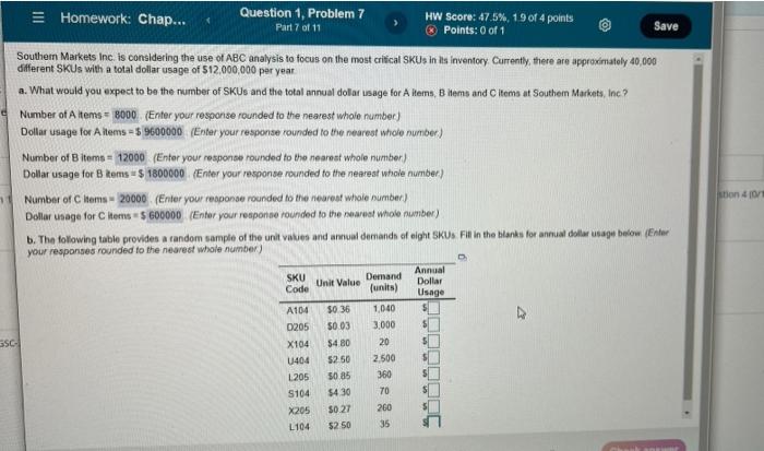 Taronalon 1 Homework: Chap... Question 1, Problem