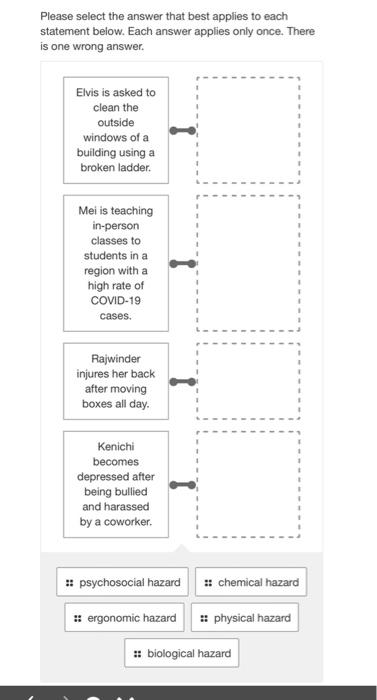 Please select the answer that best applies to