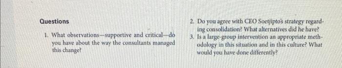 *Organization Development and Change* Case Study: