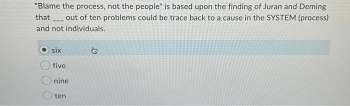 points) Saved A process study is conducted most
