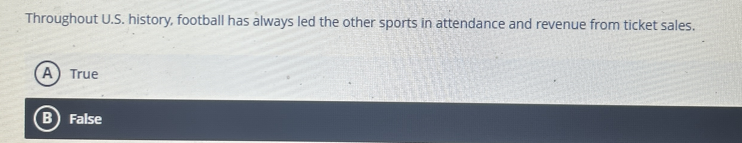 Throughout U . S . history, football has always