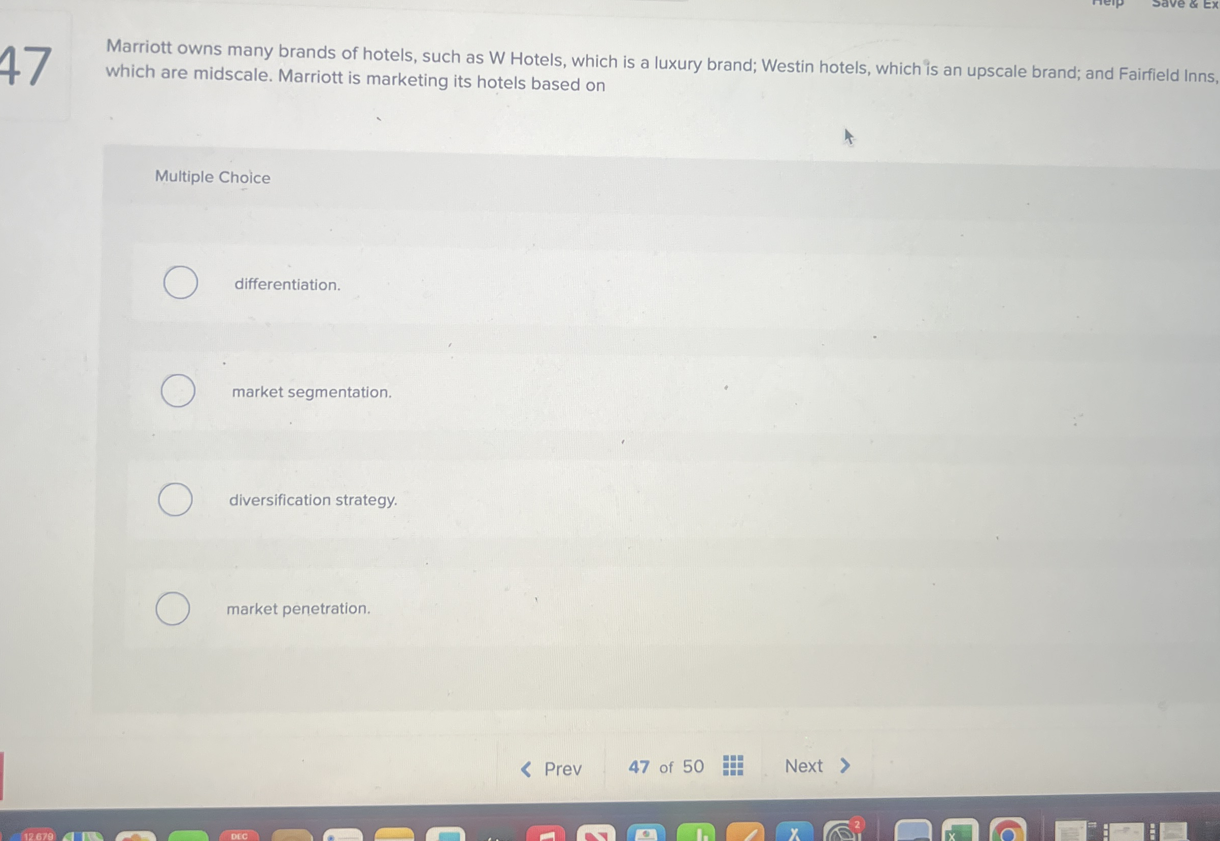 4 7 Marriott owns many brands of hotels, such as