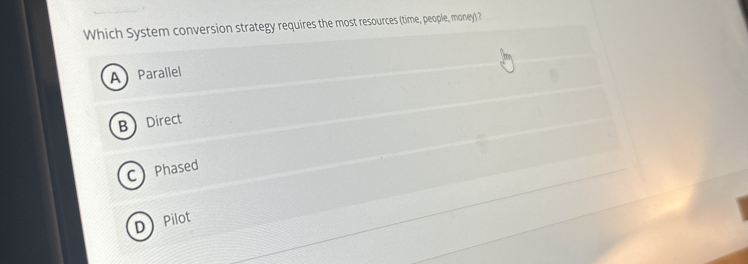 Which System conversion strategy requires the