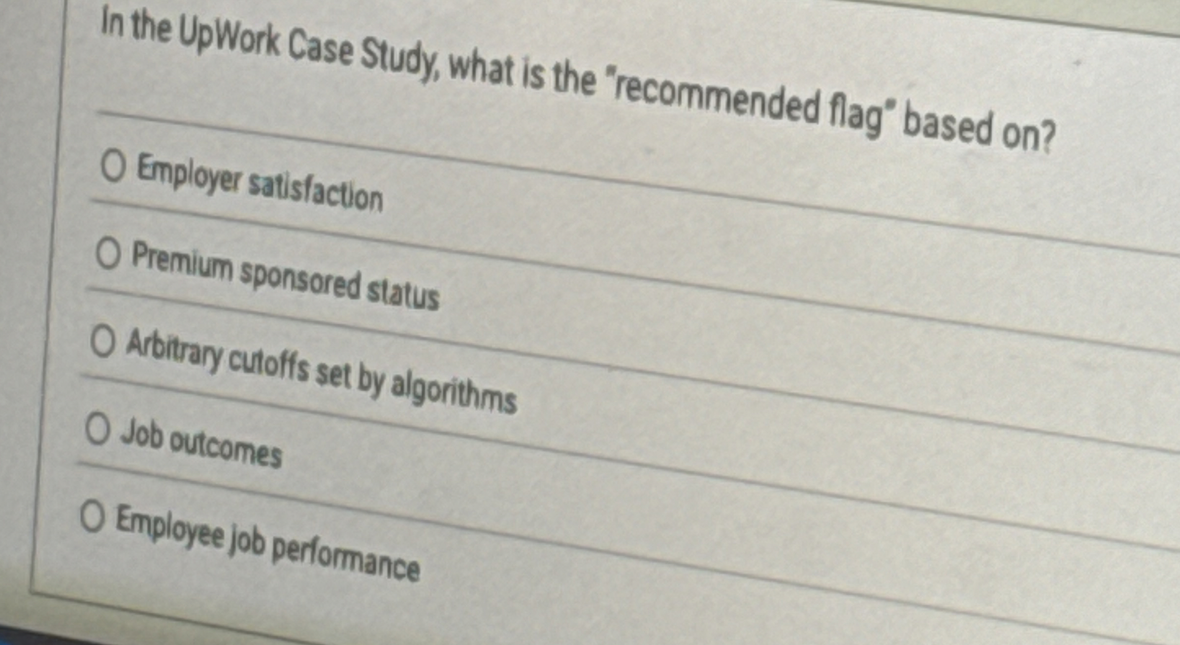 In the UpWork Case Study, what is the