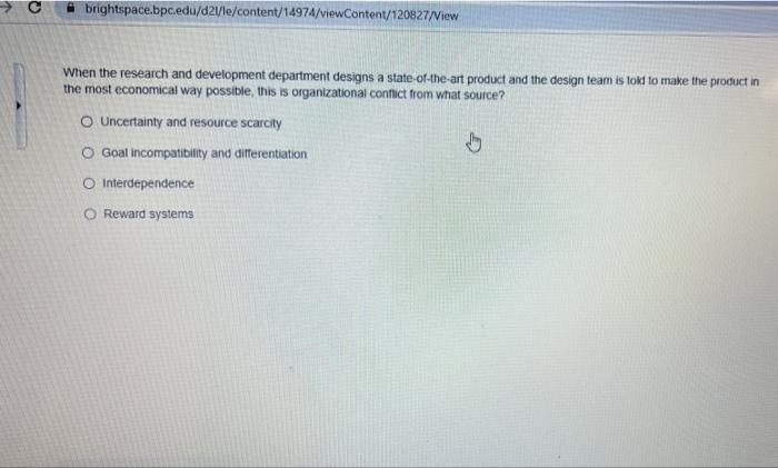 organization Behavior 10 questions