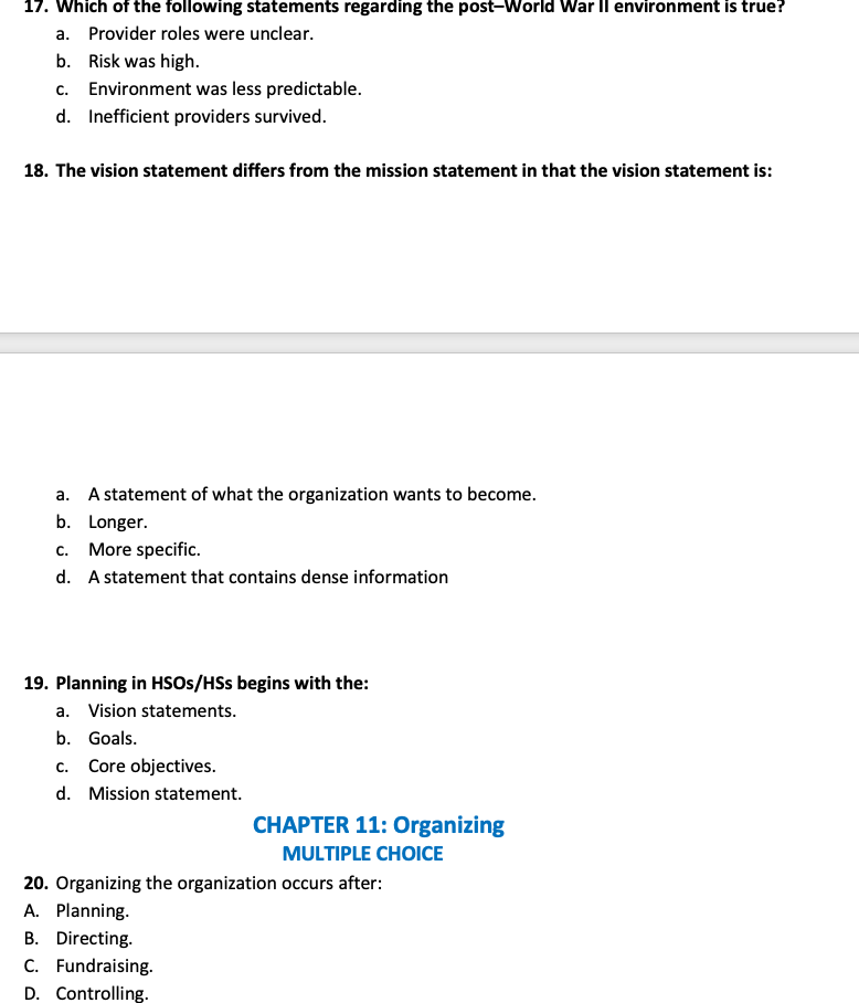 12. Asynchronous is best when: a. A record is