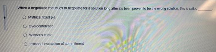 organization Behavior 10 questions