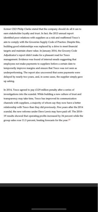 write a case study Relate the case to one of