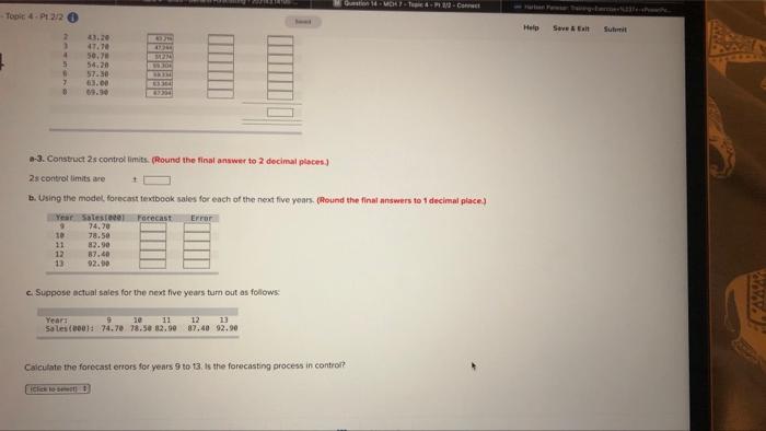 A textbook publishing company has compled data on