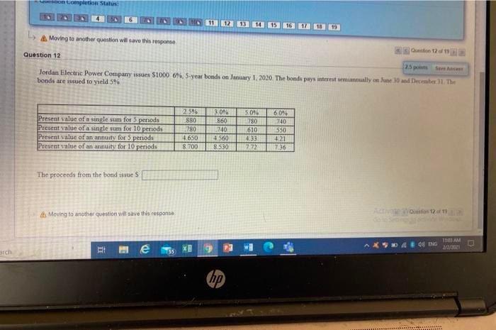 Mon completion Status: 11 12 13 14 18 19 L>