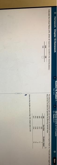 III Question 10. Problem Part 18 HW Score: 43,02,