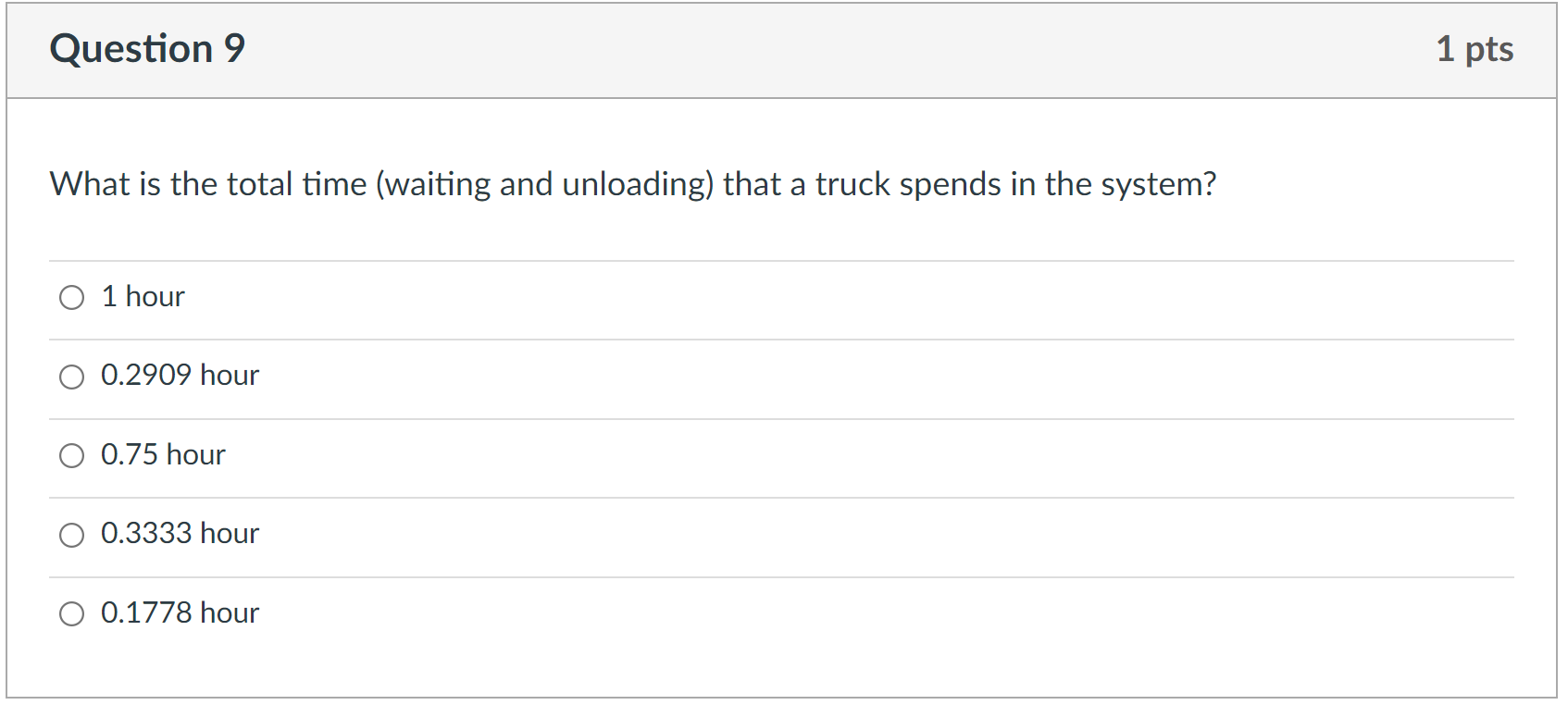 (Questions 8 - 12) Unloading Dock A worker at the