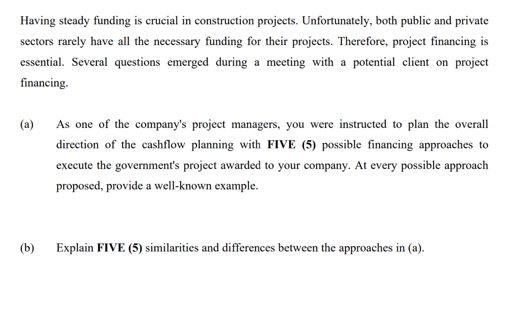 Both questions must be answered with examples