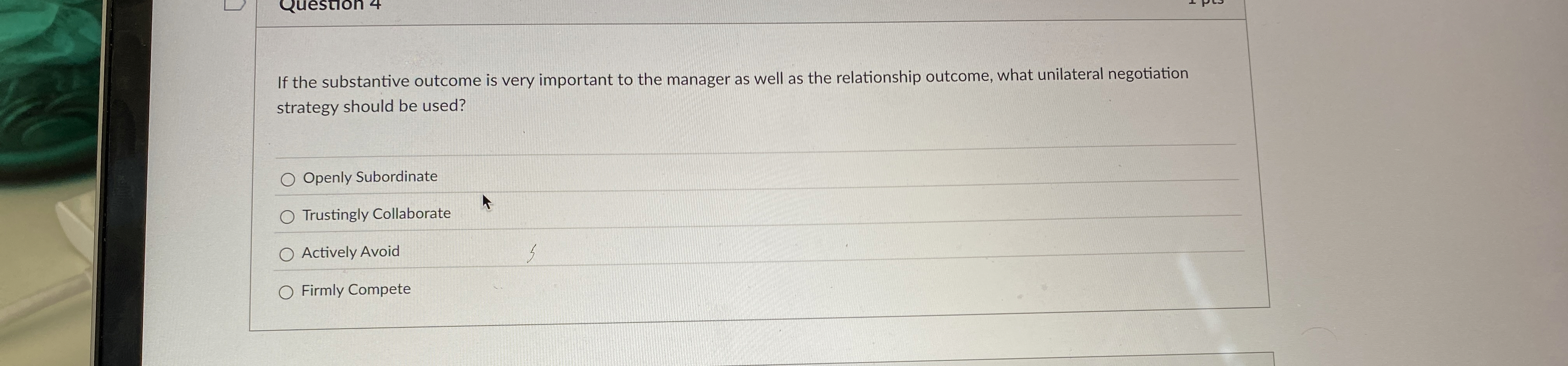 If the substantive outcome is very important to