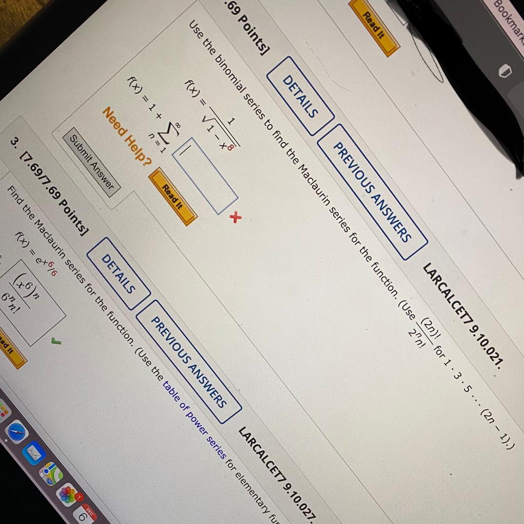 Bookmark 0 Read It LARCALCET7 9.10.027. 1 x .69