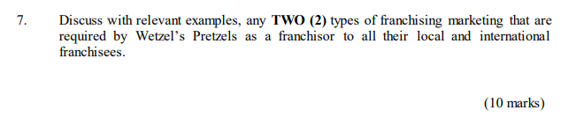 Q7 NOTE avoid plagiarism and be detailed Wetzel's