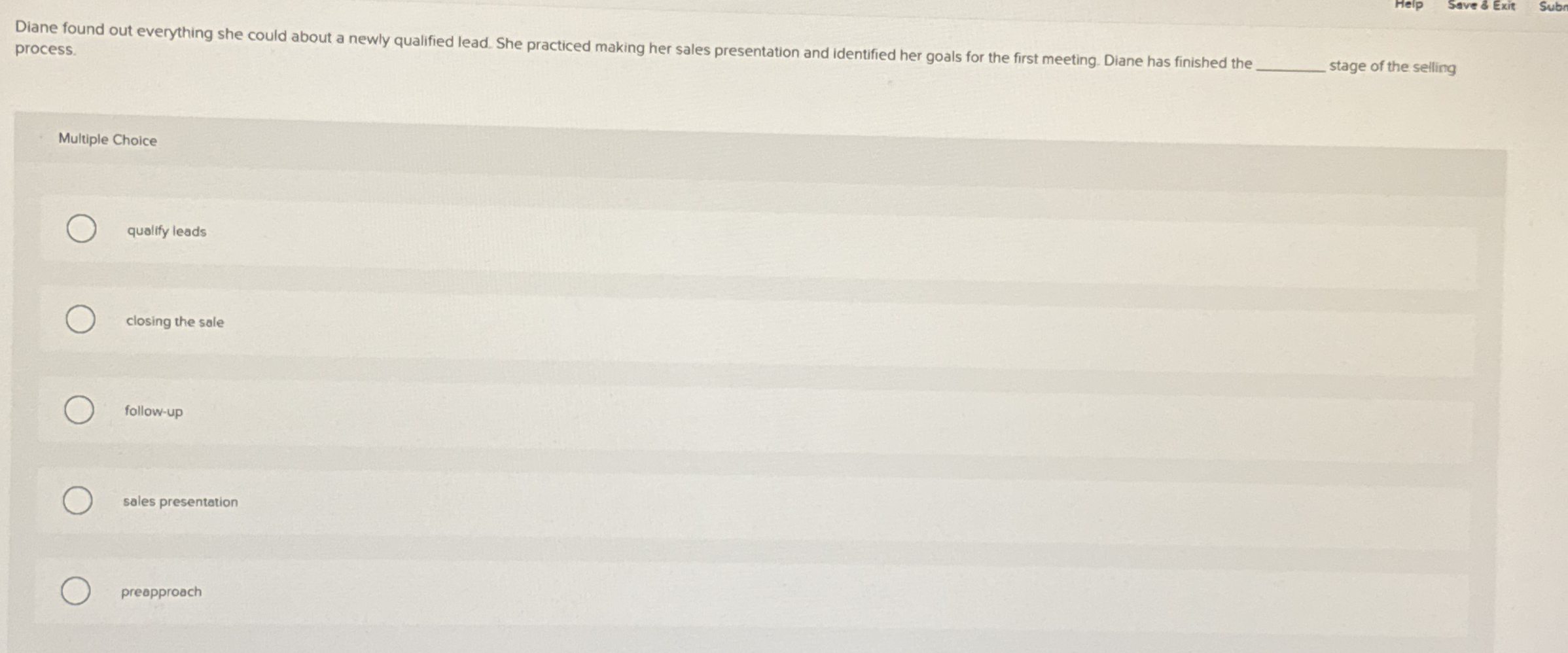 Diane found out everything she could about a