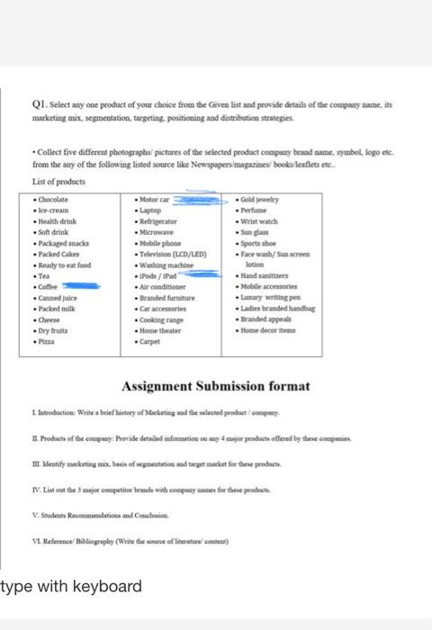 Choose one of these titles QI. Select any one