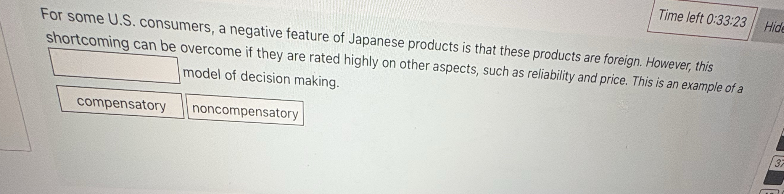 For some U . S . consumers, a negative feature of