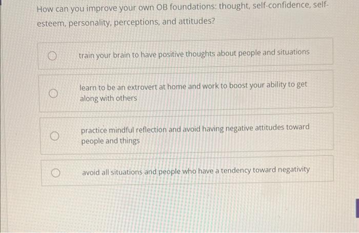 is the study of actions that affect performance