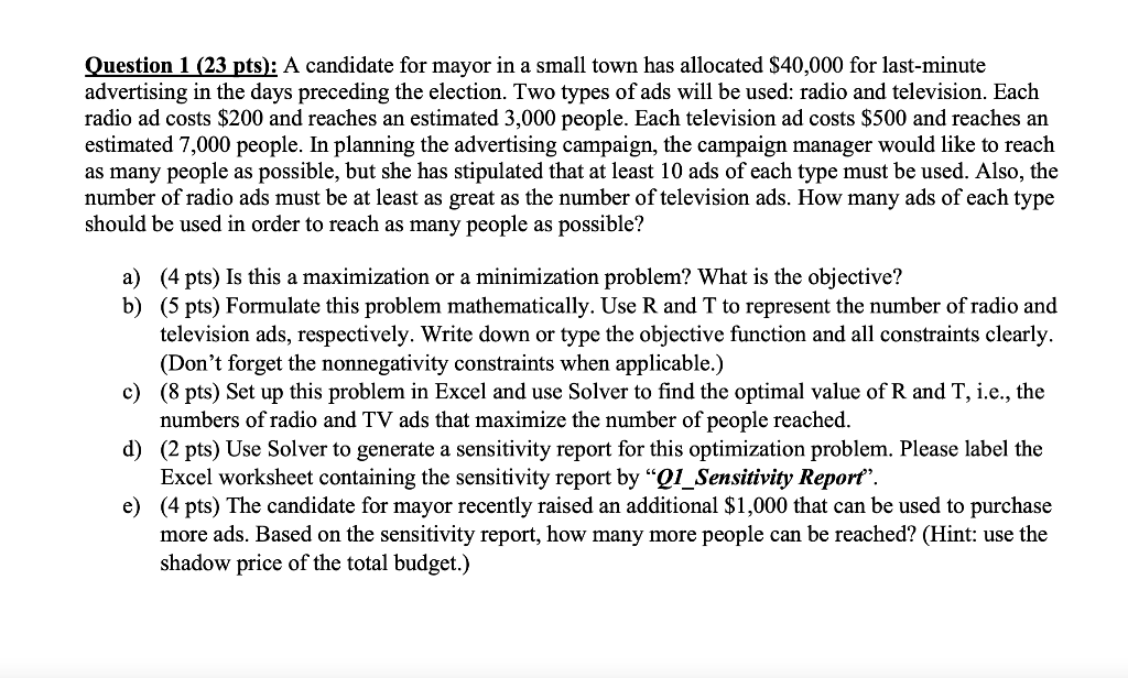 PLEASE ANSWER IN EXCEL WITH THE FORMULAS SHOWING