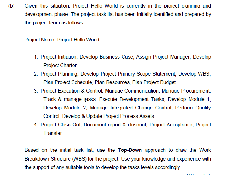 Please help me i will give good rating (b) Given