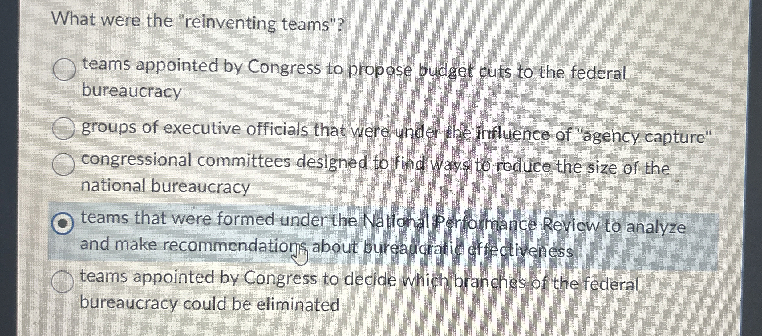 What were the "reinventing teams"? teams