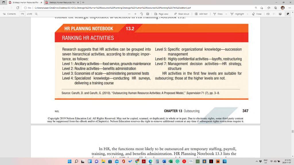 Using the hierarchy in HR Planning Notebook 13.2,