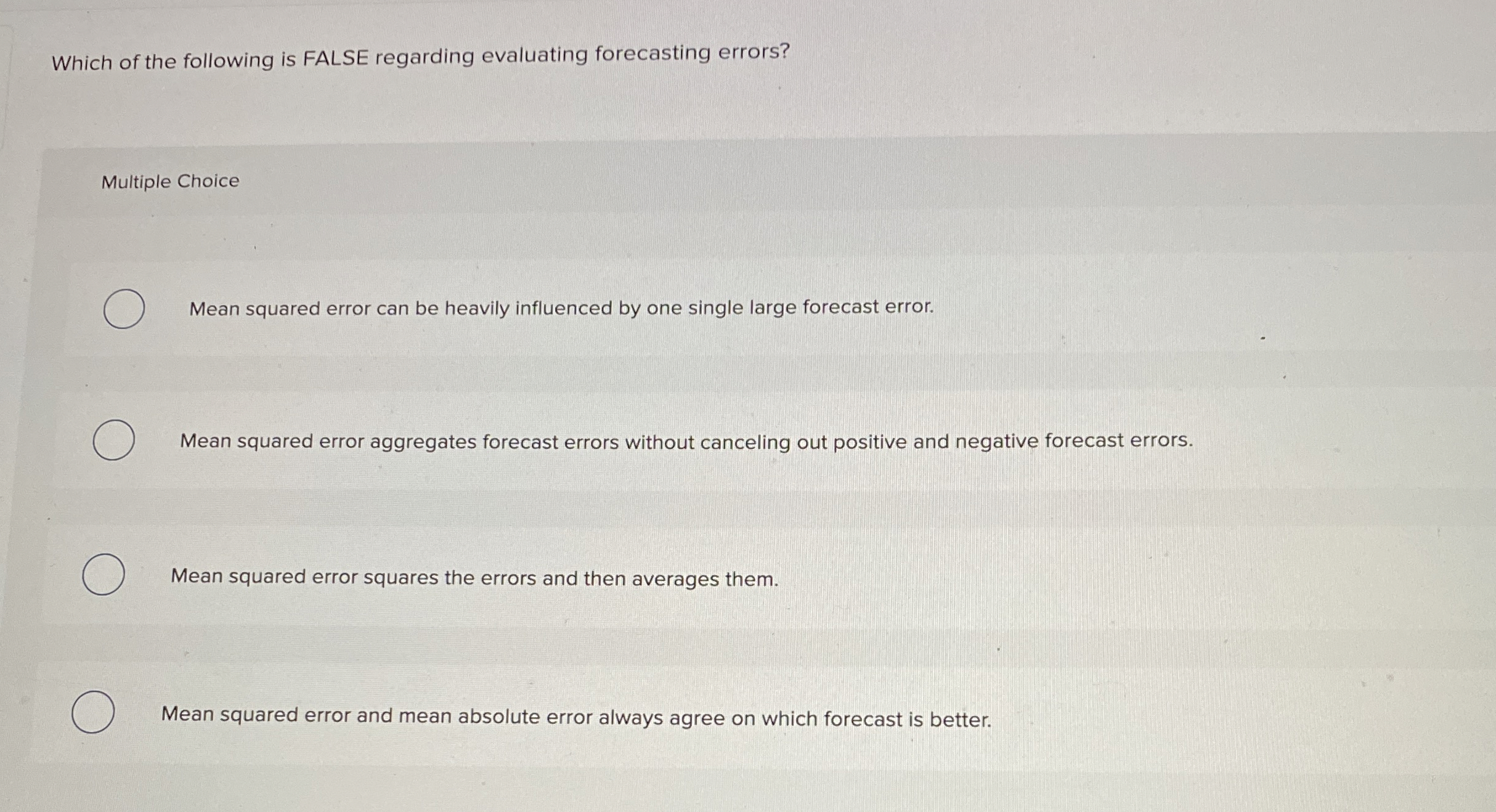 Which of the following is FALSE regarding