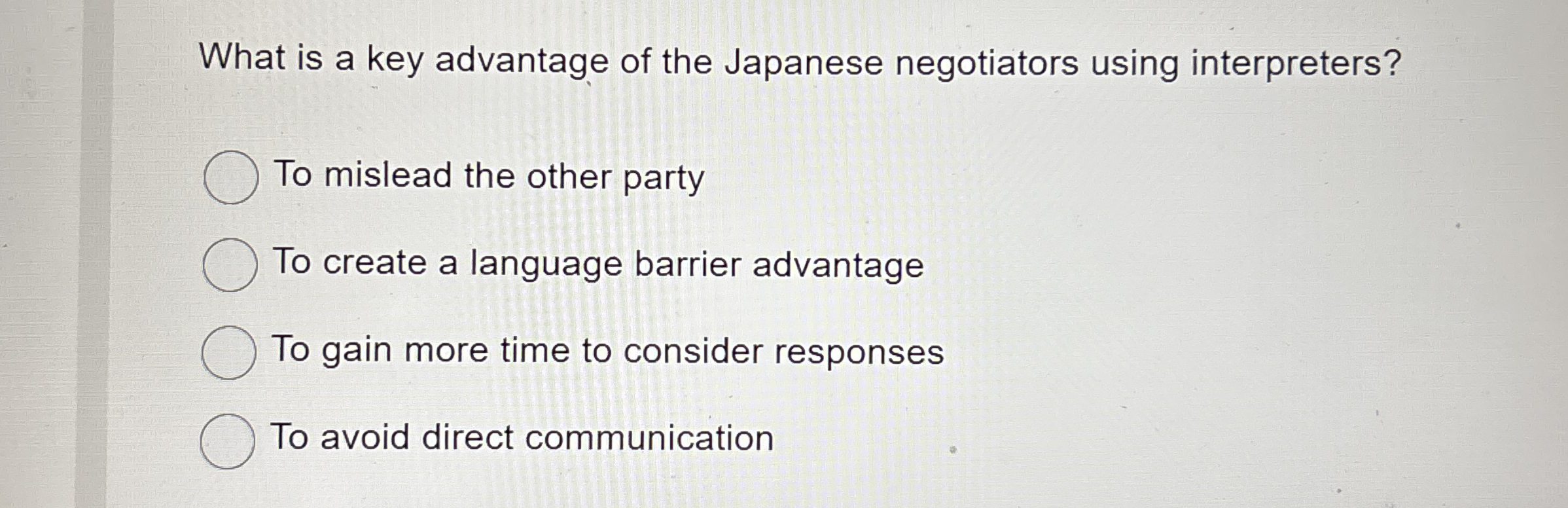 What is a key advantage of the Japanese