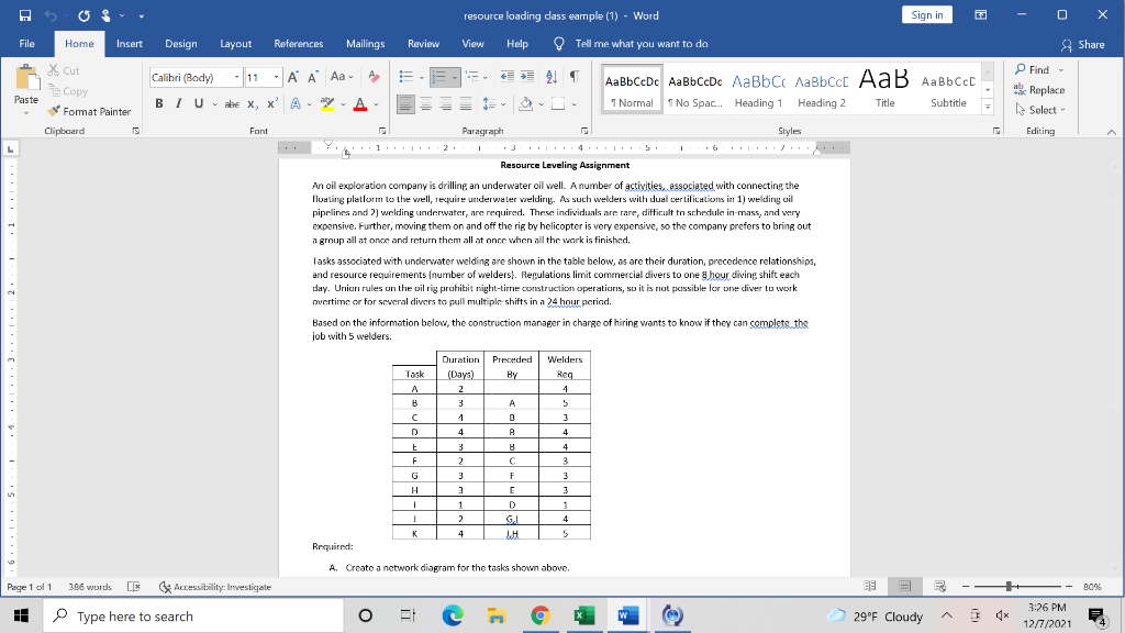 Sign in resource loading dass eample (1) - Word