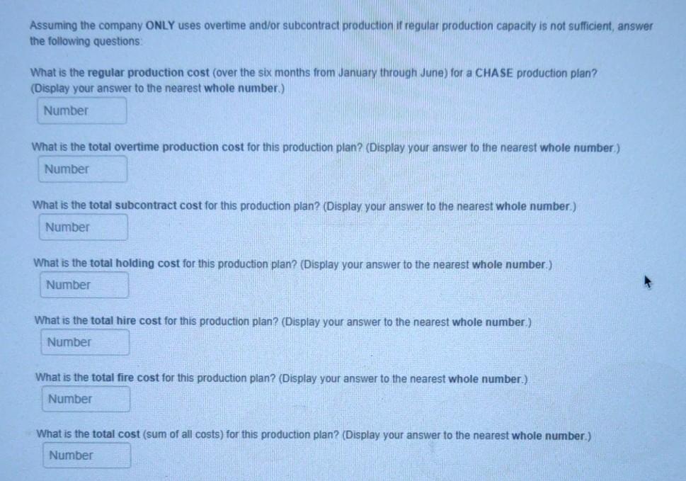 Please show excel formulas and answer all the
