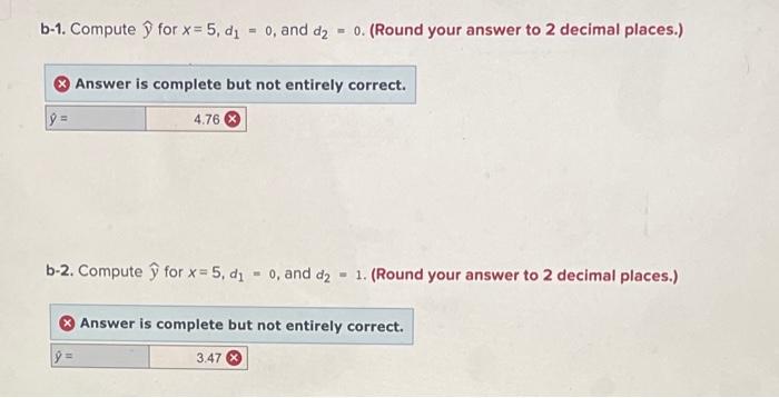 Consider a linear regression model where