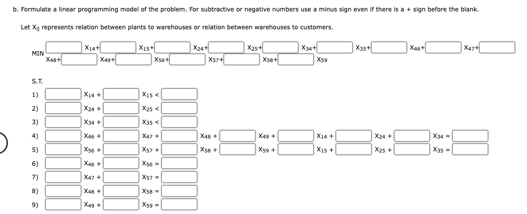 Problem 10-11 The distribution system for the