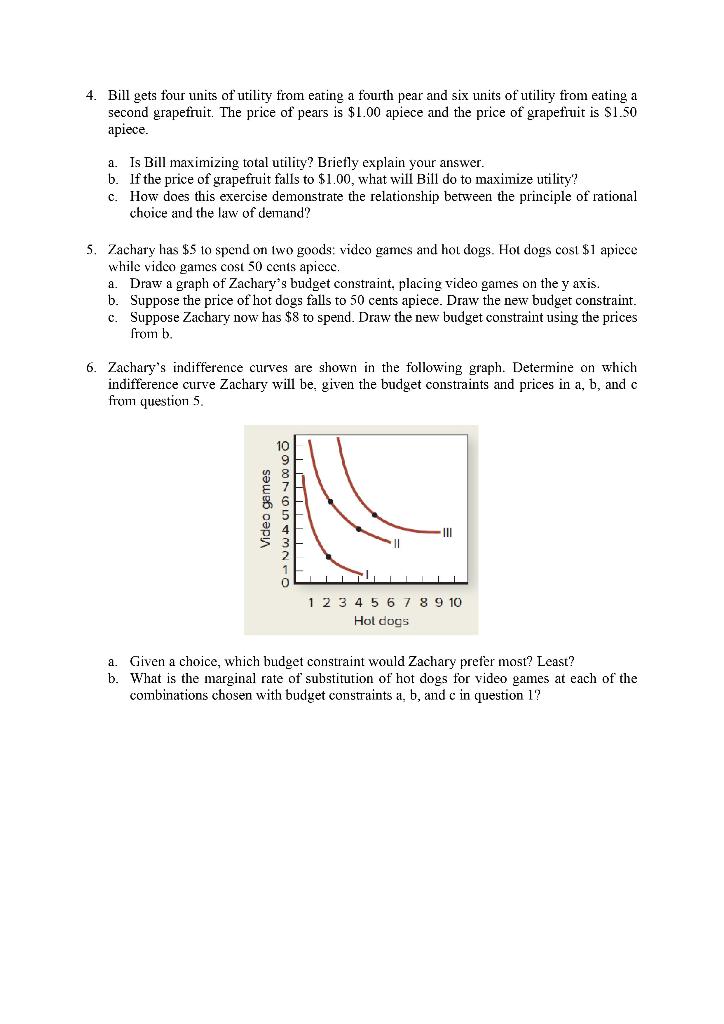 CHAPTER 19 ECON 101 Inclass Assignment 1. Fill in