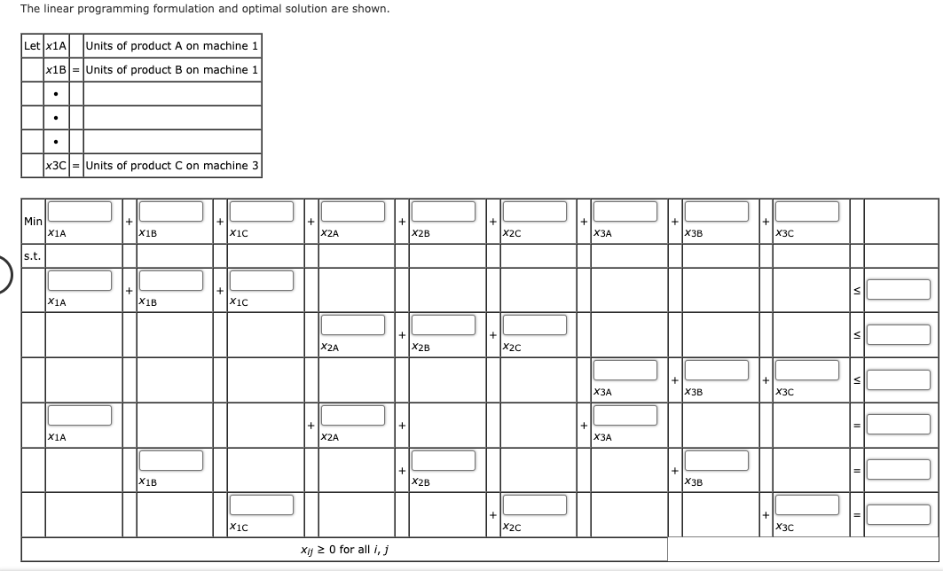 Problem 10-09 (Algorithmic) The Ace Manufacturing