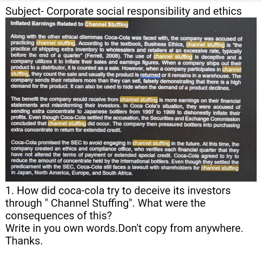 Copied answer will be reported. Thank you