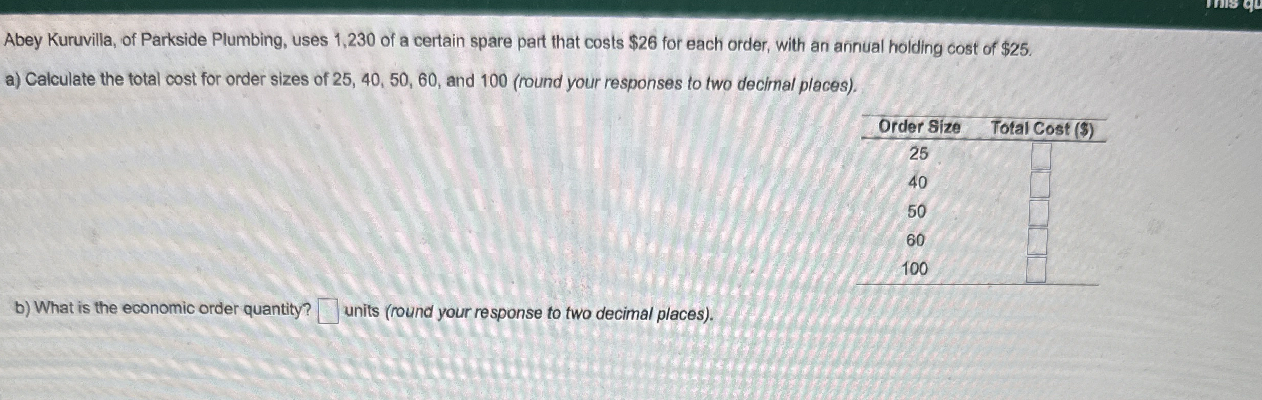 Abey Kuruvilla, of Parkside Plumbing, uses 1 , 2